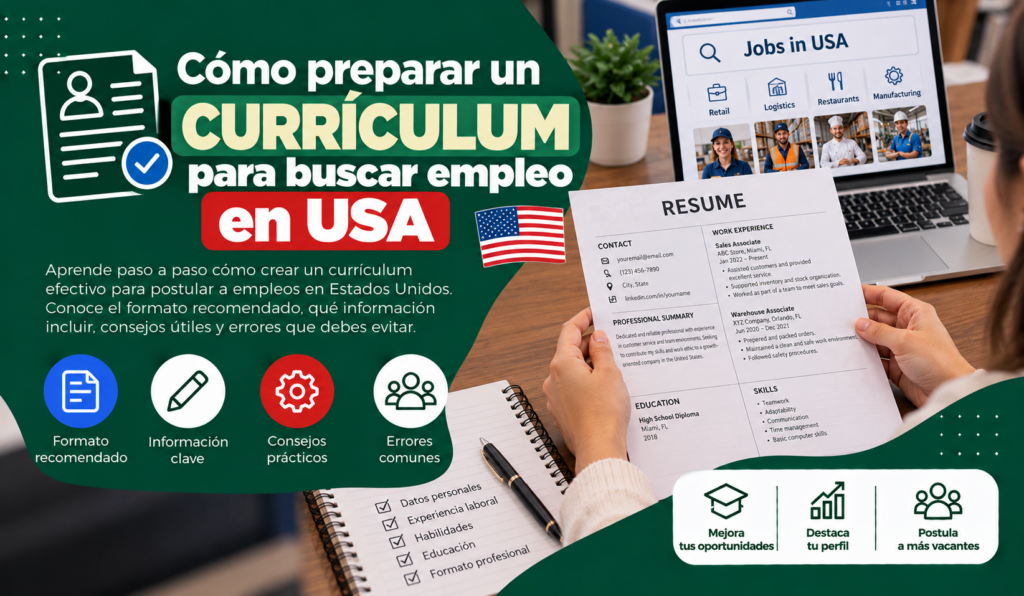 Cómo preparar un currículum
