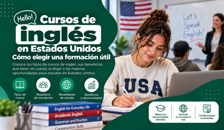 Cursos de inglés en Estados Unidos